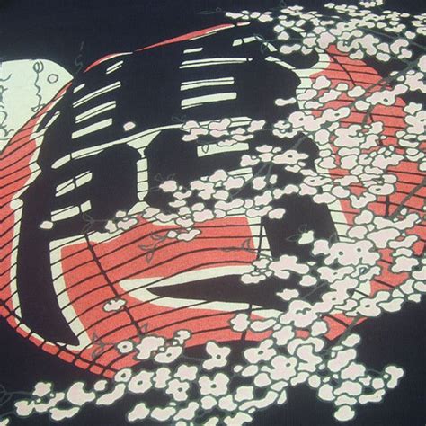 Japanese Art T-shirts - KAMINARIMON Navy | raku.co.nz