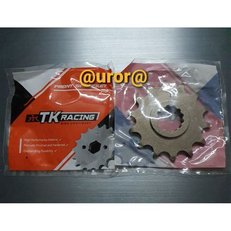 Jual Gear Depan Klx Klx Tk Racing Shopee Indonesia