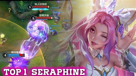 Wild Rift Seraphine Top 1 Seraphine Gameplay Rank Challenger YouTube