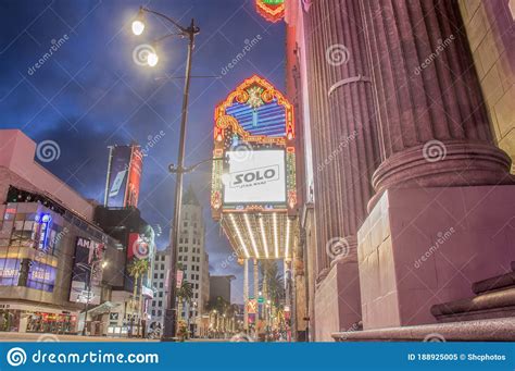 Los Angeles Theatre In The Historic Broadway Theater District, Downtown ...