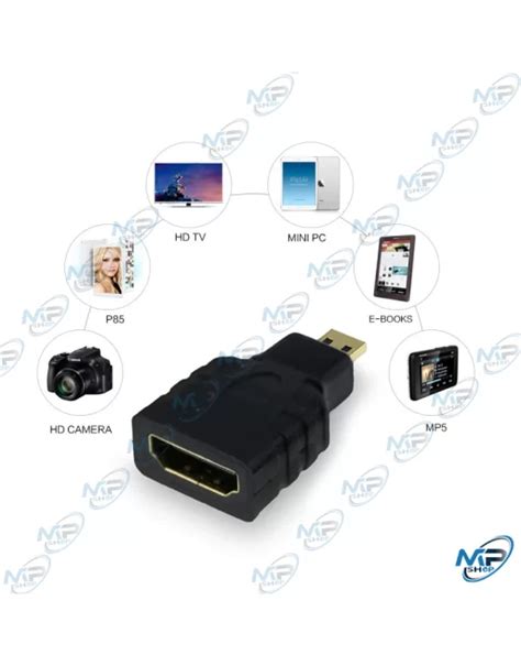 Adaptateur Mini Hdmi Male Vers Hdmi Femelle