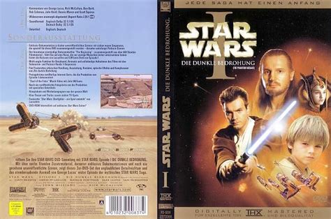 Star Wars Episode Eine Dunkle Bedrohung German Dvd Cover German Dvd