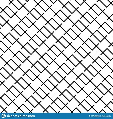 Modelo Geom Trico Abstracto Con Las L Neas Ilustraci N Del Vector