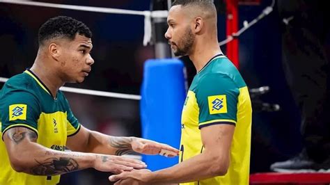 Paris Olimp Adas Titular Da Sele O Brasileira De V Lei Est