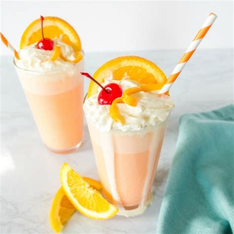 Orange Creamsicle Milkshake - Fun Money Mom