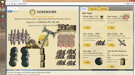 Introducing Dogeminer - The Dogecoin Mining Simulator browser game! : r ...