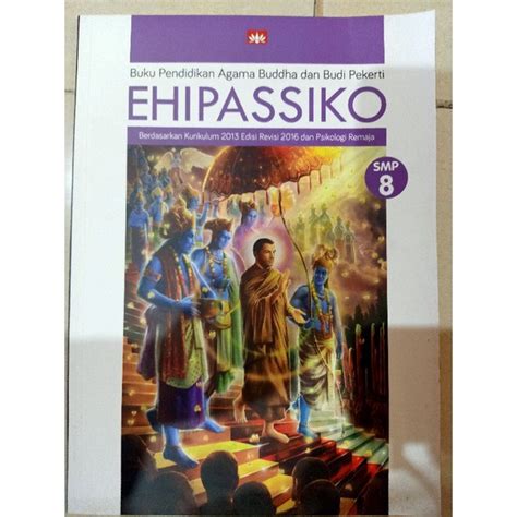 Jual Buku Pendidikan Agama Buddha Dan Budi Pekerti Ehipassiko Smp 8