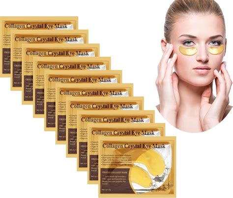 Pairs Crystal Collagen K Gold Under Eye Gel Pad Face Mask Anti