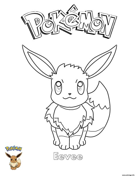 Pokemon Coloring Pages Eevee Evolutions Together Pokemon Coloring Eevee