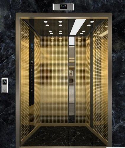 Akaay Lift Golden Stainless Steel Elevator Cabin 6 At Rs 70000 In