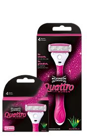 Quattro For Women Rasierer Mit Klingen Wilkinson Sword Belgi