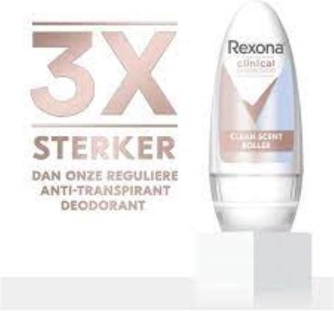 Rexona Deo Roller Maximum Protection Clean Scent Voordeelverpakking