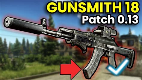 Gunsmith Part 18 The AKMN Patch 0 13 Guide Escape From Tarkov YouTube