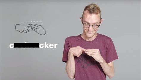 Deaf People Show How To Swear In Sign Language And Its Brilliant Video Photos