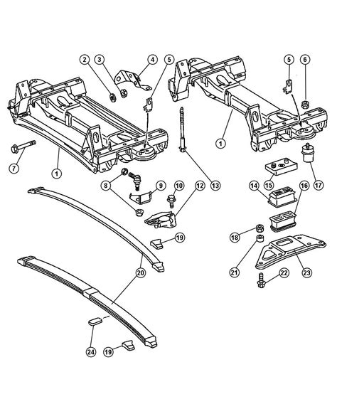 Dodge Sprinter Crossmember Front Axle With Special Version Number [500021 03] 05104074aa