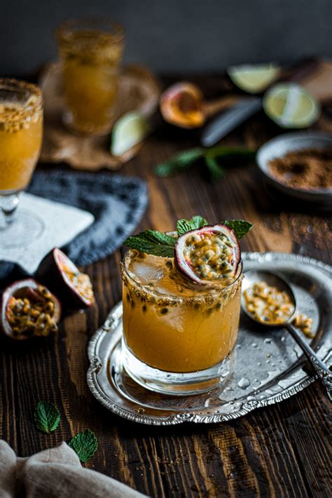 Passion Fruit And Rum Cocktail Murielle Banackissa