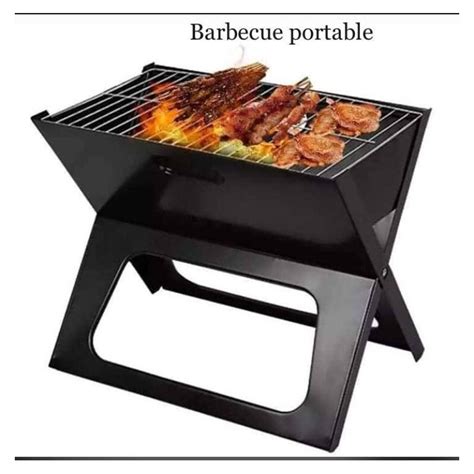 Barbecue Portable Au Charbon Pliant