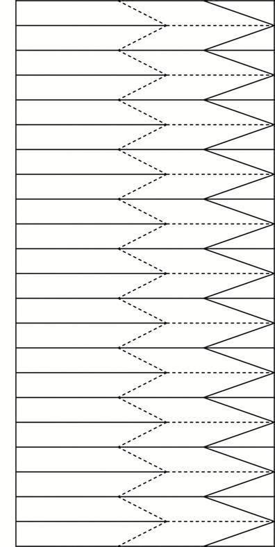 The Diagram Shows How Many Different Lines Are Drawn On Each Side Of