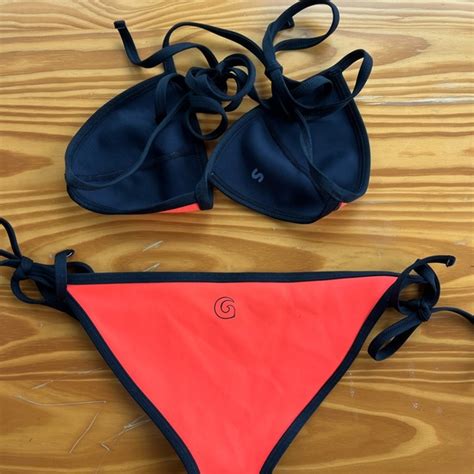 Glide Soul Swim Glide Soul Orange Neoprene Bikini Small Poshmark