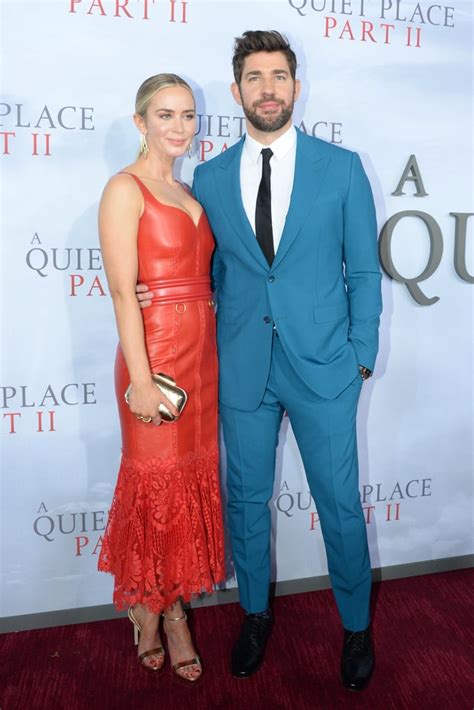 Emily Blunt and John Krasinski at A Quiet Place 2 Premiere | POPSUGAR ...