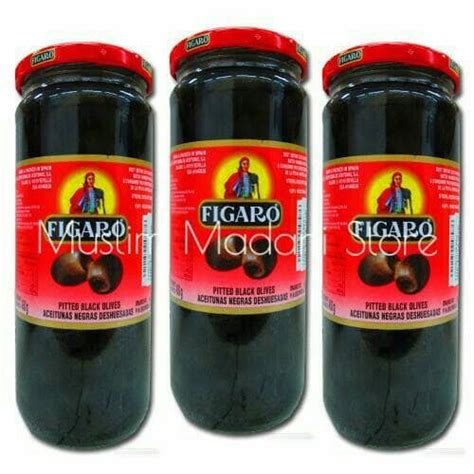 Jual Buah Zaitun Hitam Figaro Black Olive Gr Kota Surabaya