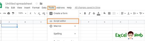 Cara Membuat Dan Menambahkan Fungsi Terbilang Di Spreadsheet Google