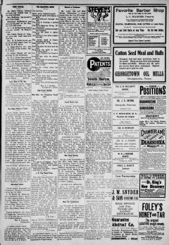 Georgetown Williamson County Sun Archives, Jan 21, 1909, p. 7