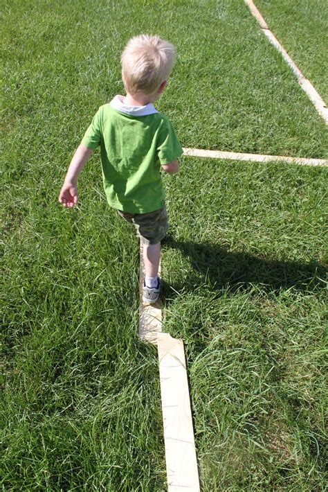 Diy Balance Beam For Toddlers Easy At Home Hands On As We Grow®