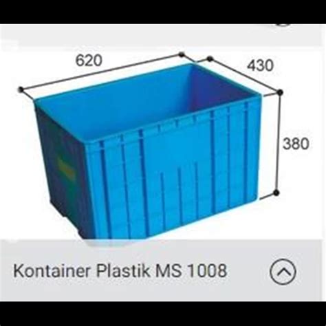 Jual Kontainer Box Plastik Type MS 1008 Surabaya HILDAN FATHONI INDONESIA