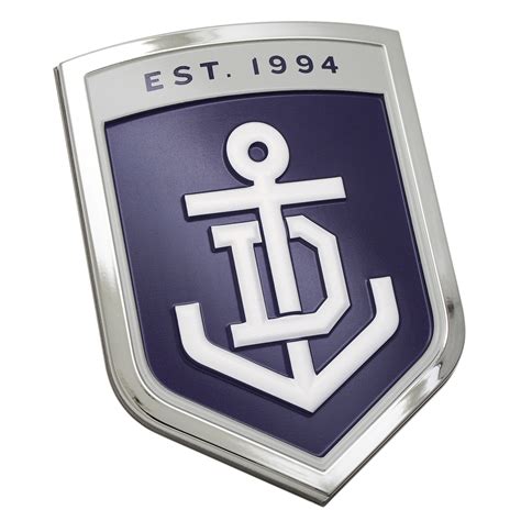 fremantle dockers  chrome supporter emblem