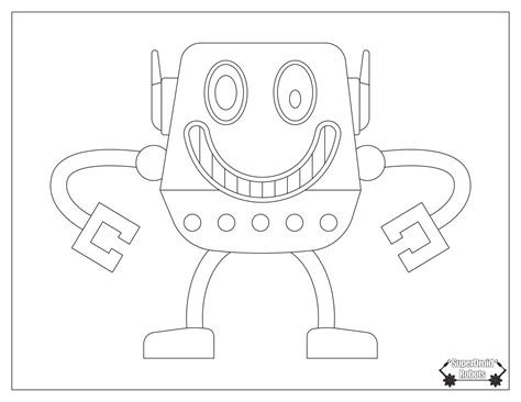 Fun Robot Coloring Pages Superdroid Robots Inspection Robots Tactical Robots Custom Robots