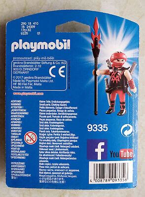 PLAYMOBIL PLAYMO FRIENDS 9335 Ninja Krieger Kämpfer mit Schwert Figur