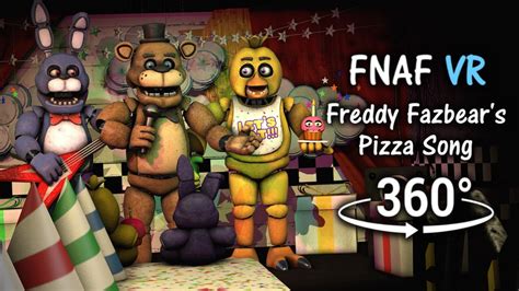 360° Freddy Fazbears Pizza Song Showtime Footage Sfm Fnaf Help