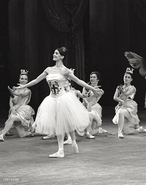 Italian Ballet Dancer Carla Fracci And French Ballet Dancer Ludmilla