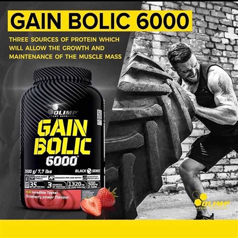 Gain Bolic 6000 Olimp Nutrisport Performances