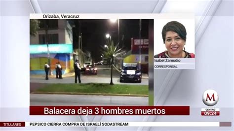 Balacera Deja 3 Hombres Muertos En Orizaba Veracruz Grupo Milenio