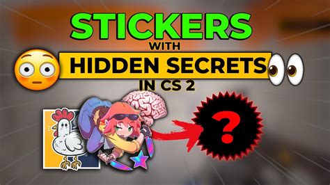 Stickers In Cs With Hidden Secrets Counter Strike Stickers