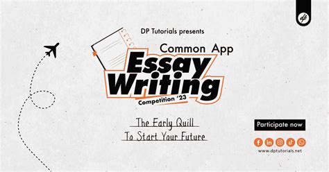 Common App Essay Writing Competition Dp Tutorials