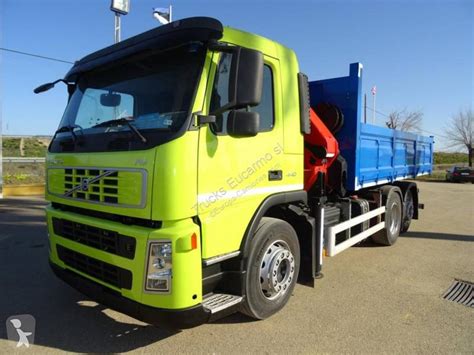 Camion Volvo Plateau FM 440 6x2 Gazoil Euro 5 Grue Occasion N7987825