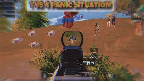 1 Vs 4 Clutch Panic Situation Bgmi New Update Video Bgmi Pubgmobile Sc0utop Youtube