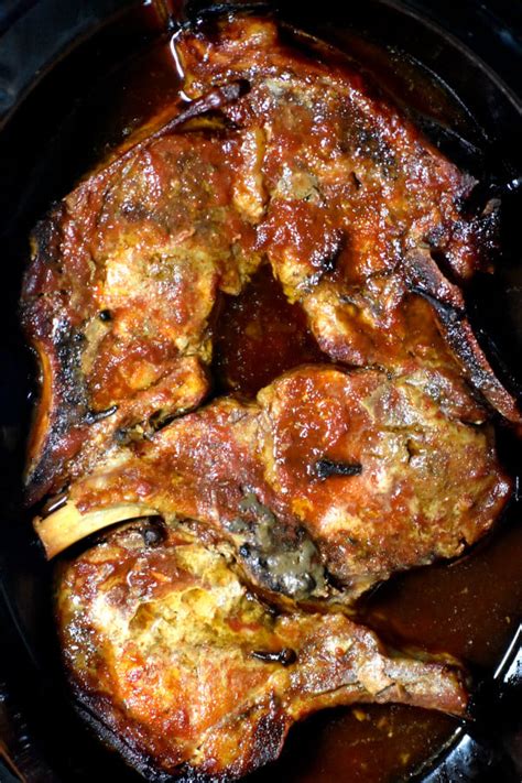 The BEST Crock Pot Pork Chops GypsyPlate