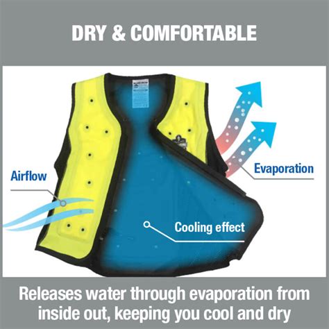 Ergodyne Chill Its Premium Dry Evaporative Cooling Vest