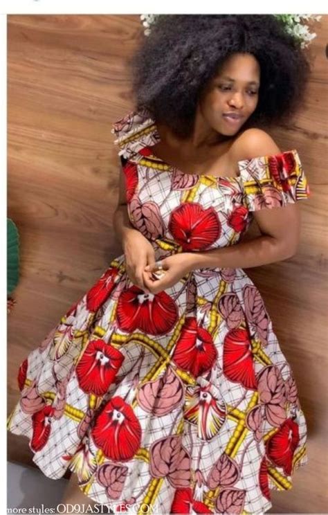 Trendy And Chic Off Shoulder Ankara Designs For Stylish Women