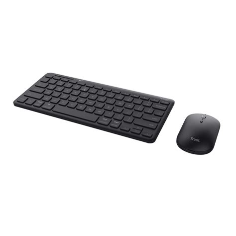 Trust Lyra Wireless Keyboard Mouse Set Black