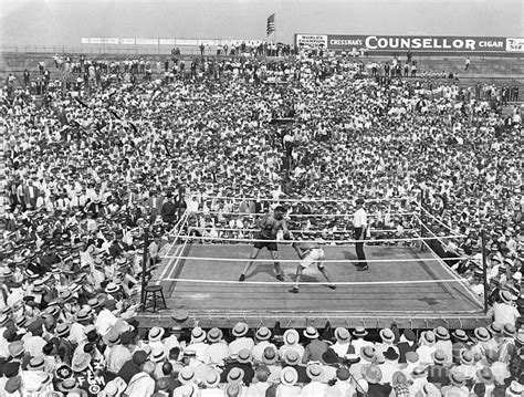 Jack Dempsey Jess Willard Fight Aerial Photograph By Bettmann Pixels