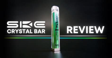 SKE Crystal Bar Disposable Vape Review Vape Green