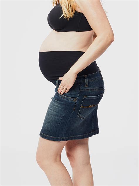 Maternity Denim Skirt Cake Maternity