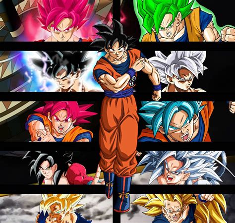 Goku Black Transformation