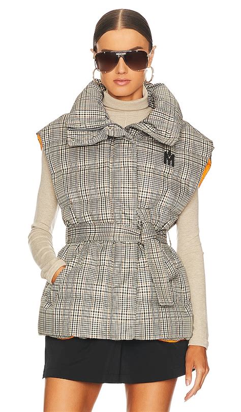 Mackage Zerina Vest In Plaid Revolve