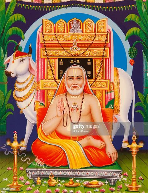 Picture Of Sri Guru Raghavendra Swamy A Th Century Hindu Saint